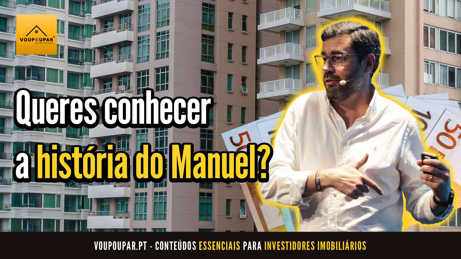 Queres conhecer a história do Manuel?