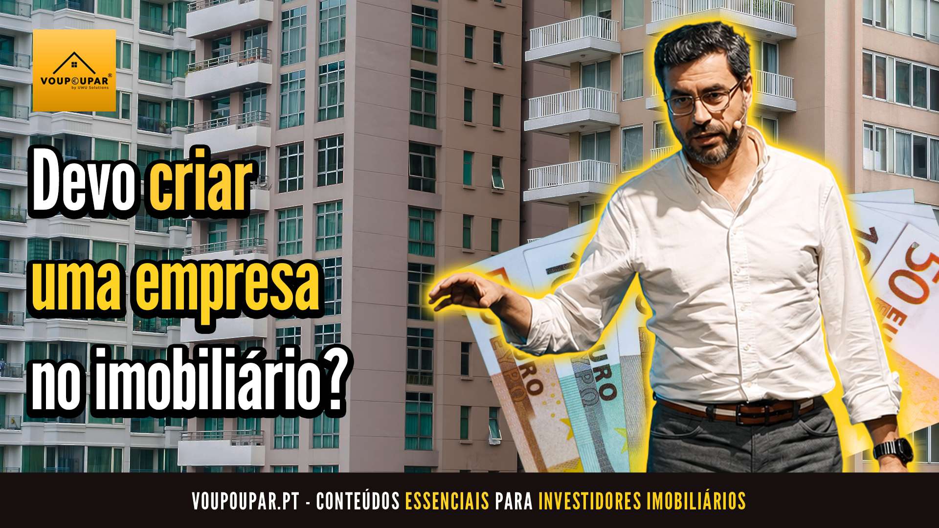 Devo criar uma empresa no imobiliário?